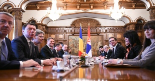 Poseta predsednika Srbije Aleksandra Vučića Rumuniji  8.03.2018 godine